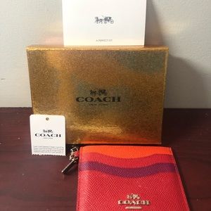 Coach card case